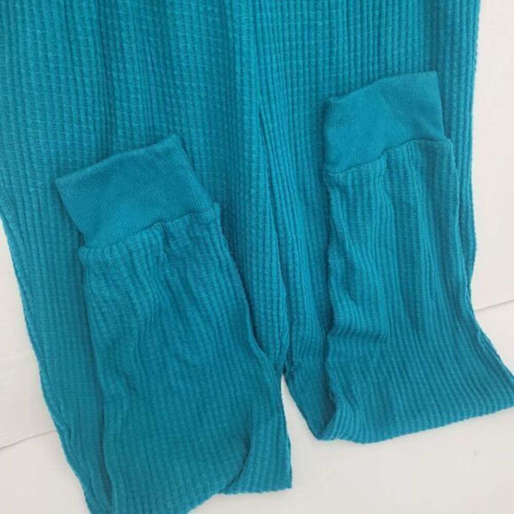 Serra Long Sleeve Cozy Romper Jogger Pockets M Athleisure Minimalist Loungewear - Picture 6 of 8